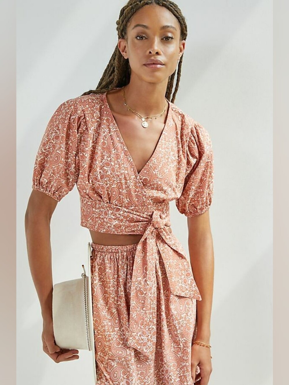 Price Firm 🍓 Anthropologie Beachgold Wrap Top